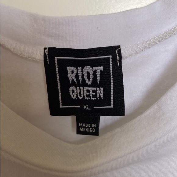 NWT Womens plus size crop top Good Vibes Gucci colors size XL - Picture 2 of 5